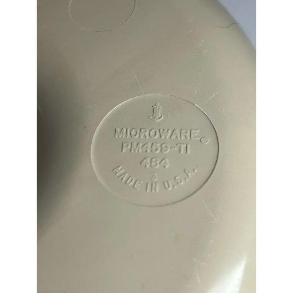 Anchor Hocking Microware Tan Bundt Pan and 6 Cup‎ Muffin Egg Poacher PM459 PM447